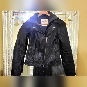 Hollister Faux Leather Jacket